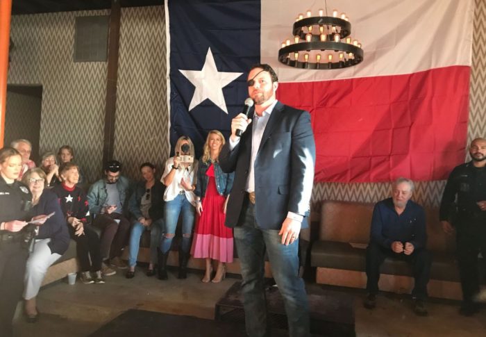 The Texan: Rep. Dan Crenshaw Kicks Off Re-election Bid to Enthusiastic Crowd