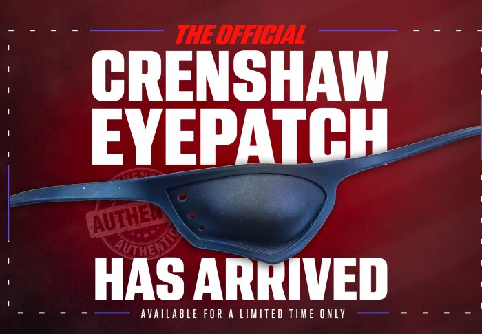 The Official Crenshaw Eye Patch