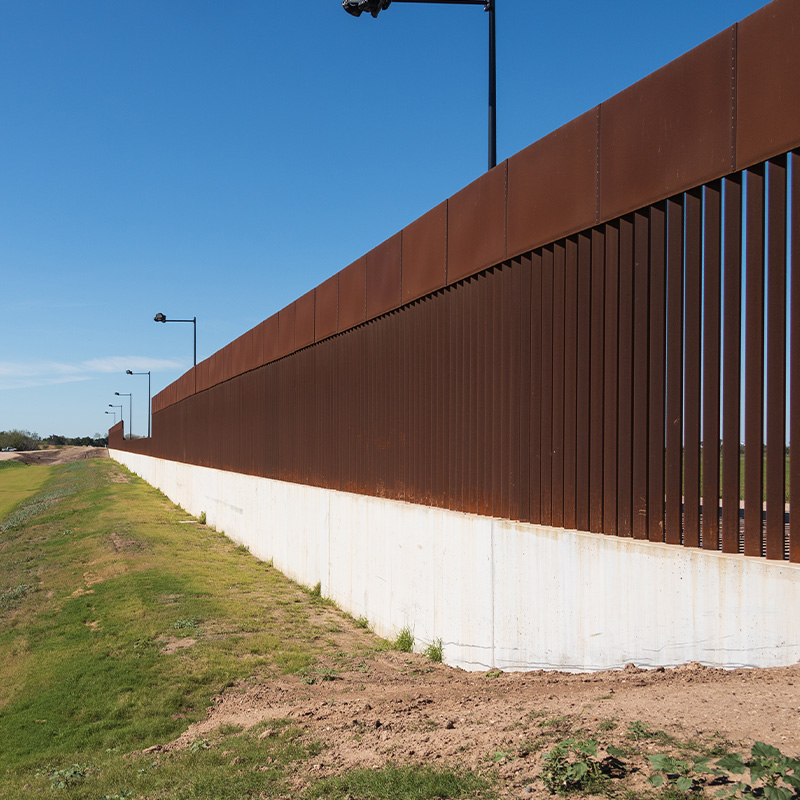 The Texas border